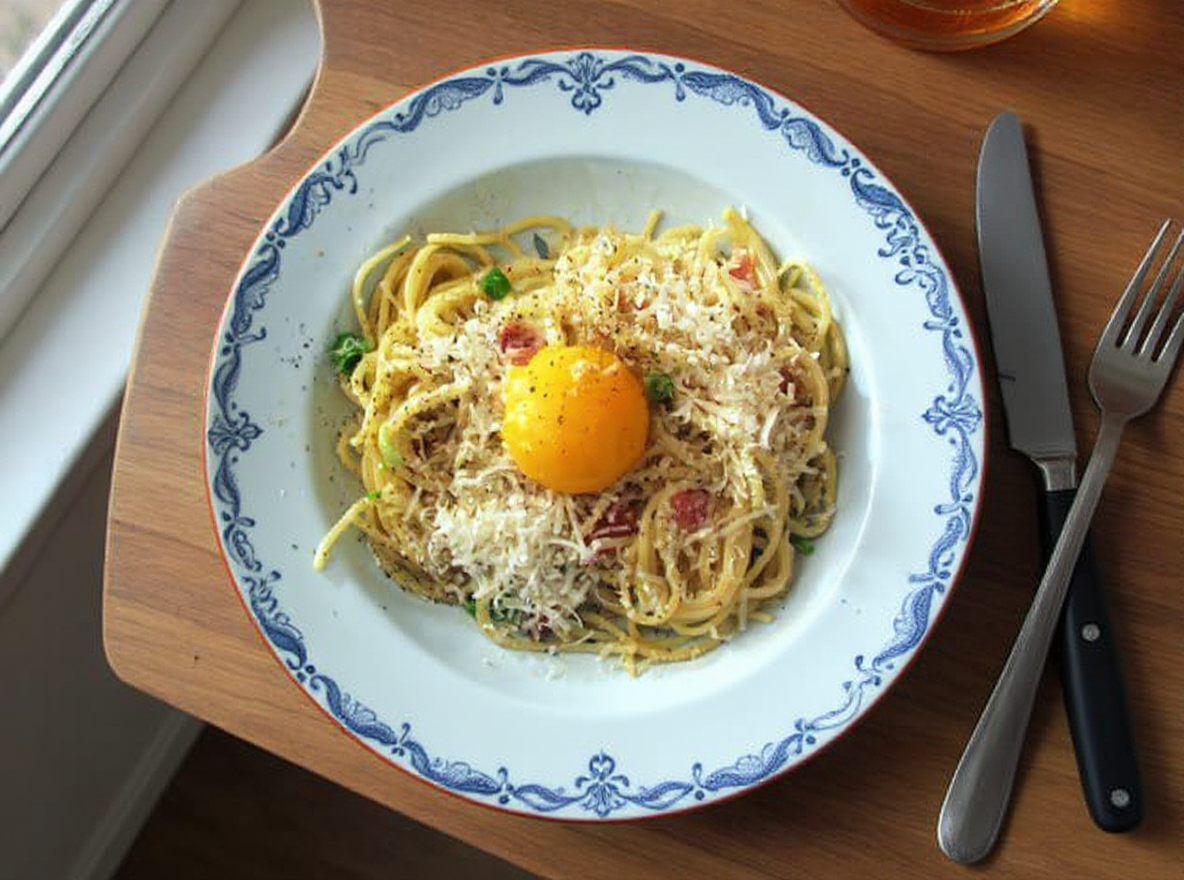 Pasta carbonara