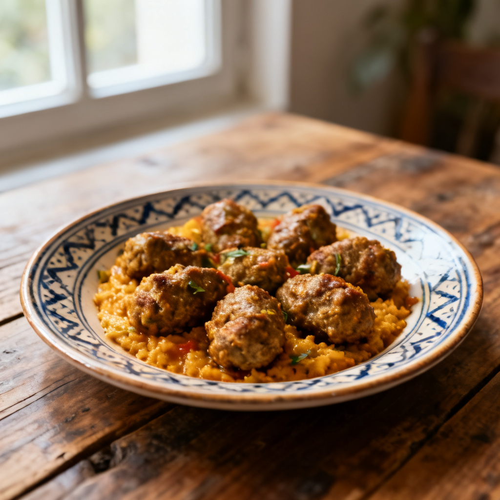 Algerian Kefta (Meatballs)