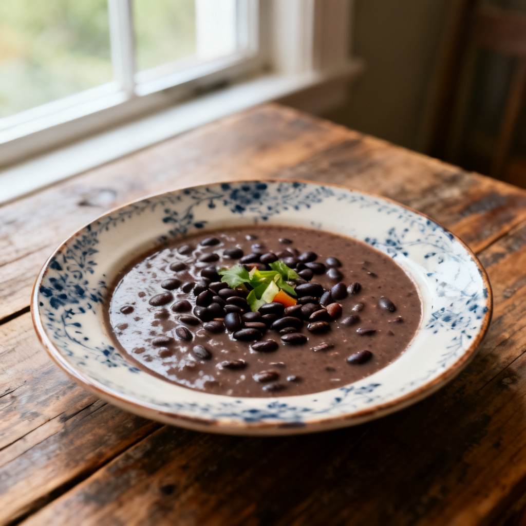 Slow Cooker Black Bean Soup