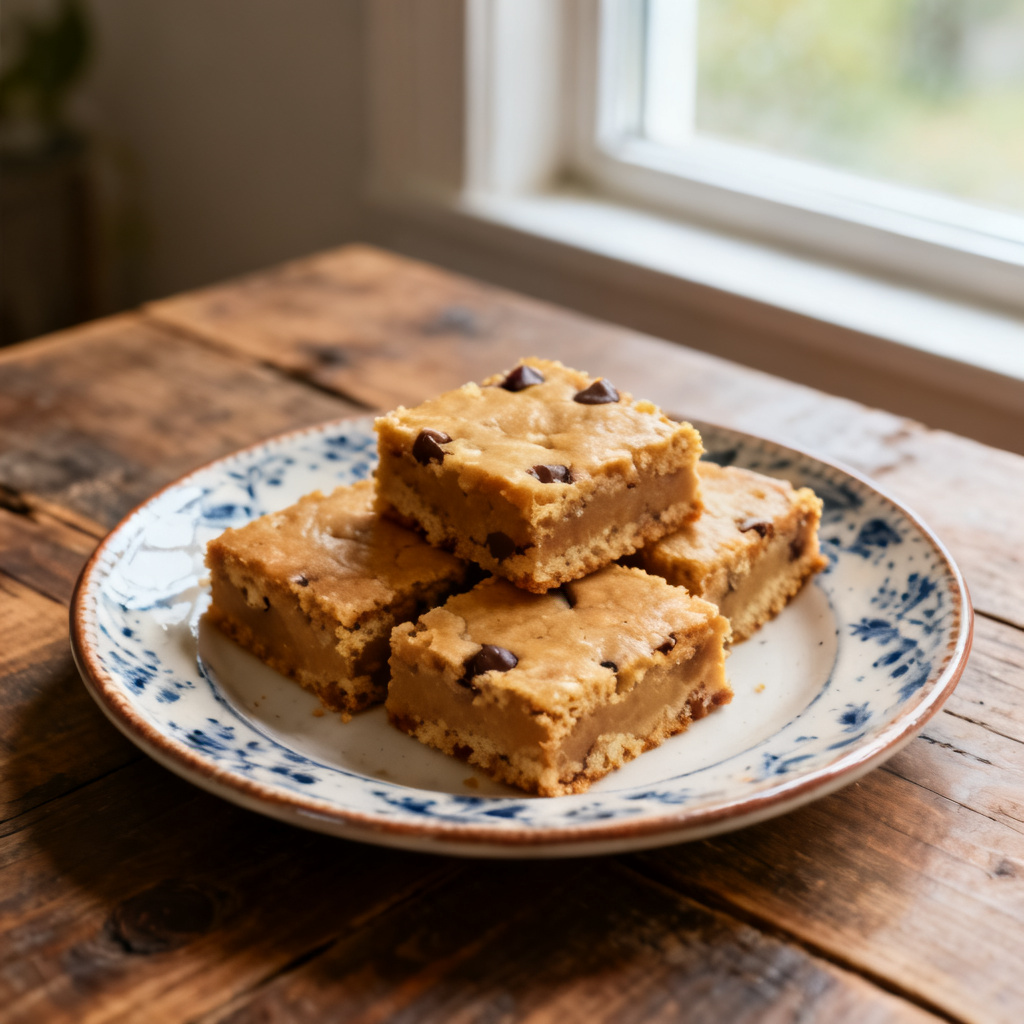 Banana Nut Blondies