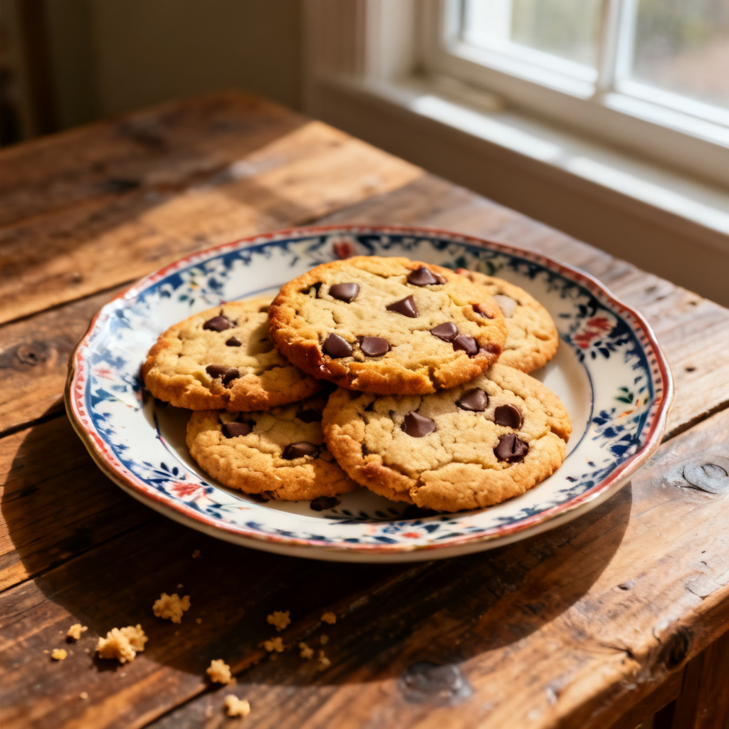Lätta chokladcookies