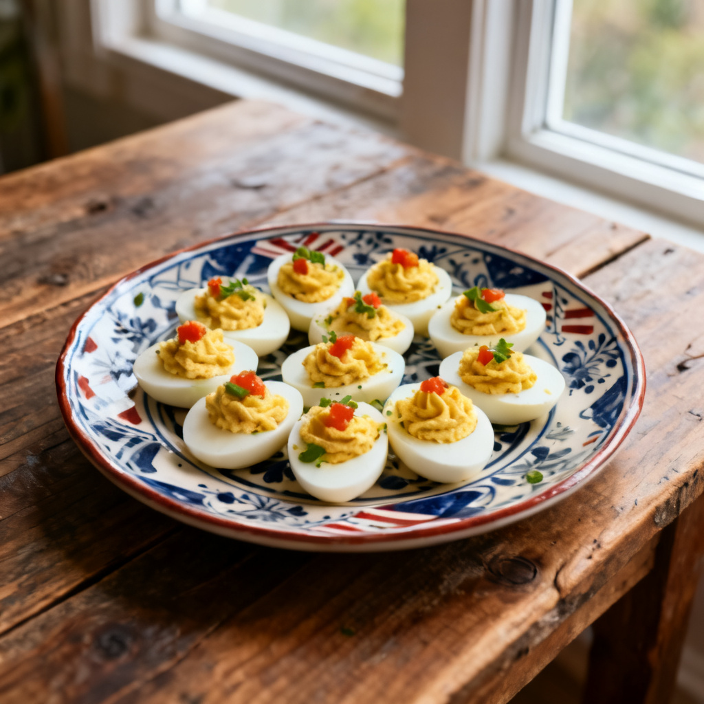 Lat Deviled Egg Salad Recept