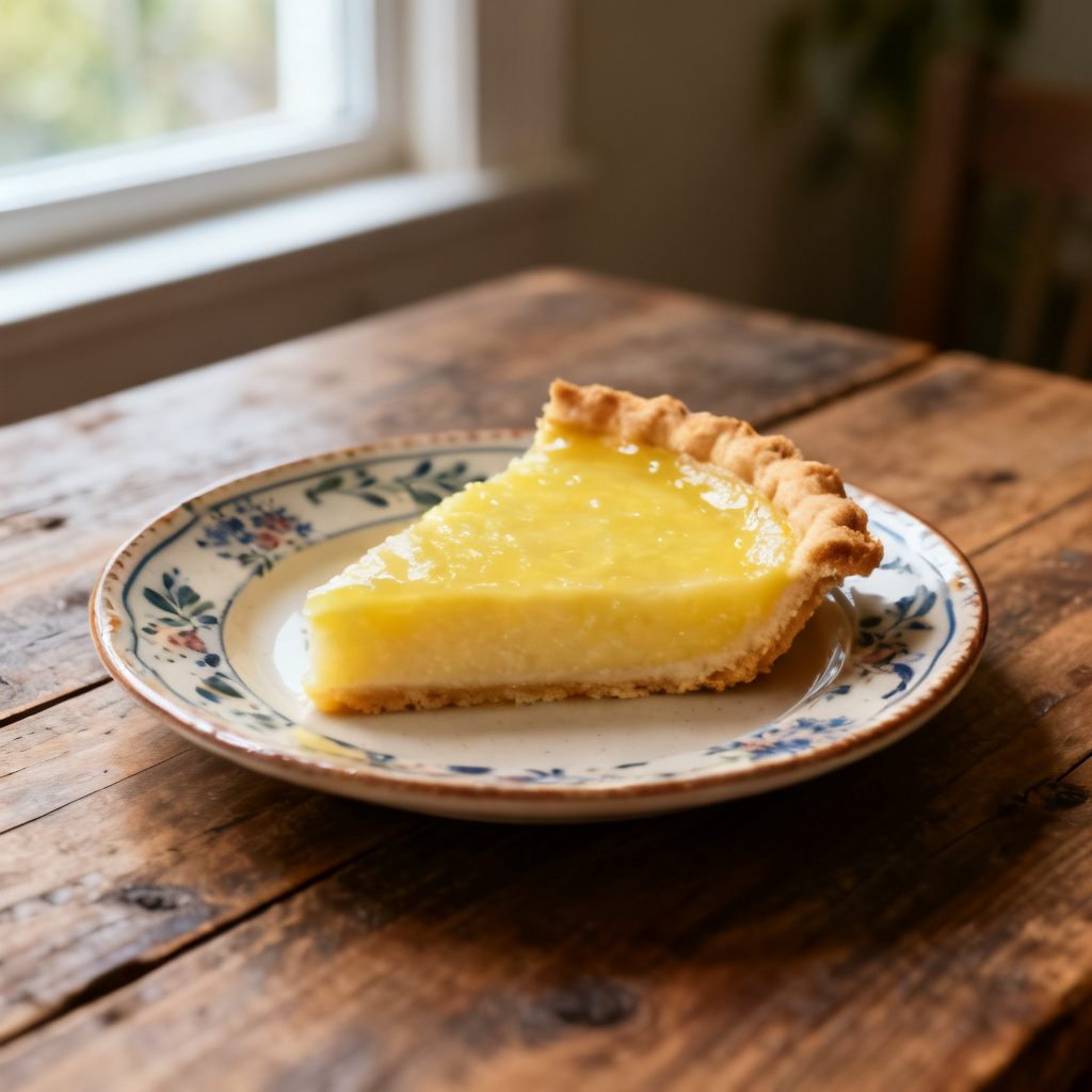 Lemon cream pie – ”Sockerfri citronpaj”