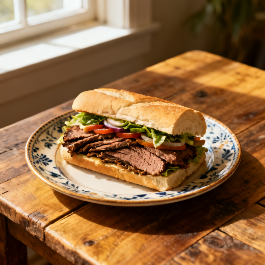 Roast beef sandwich