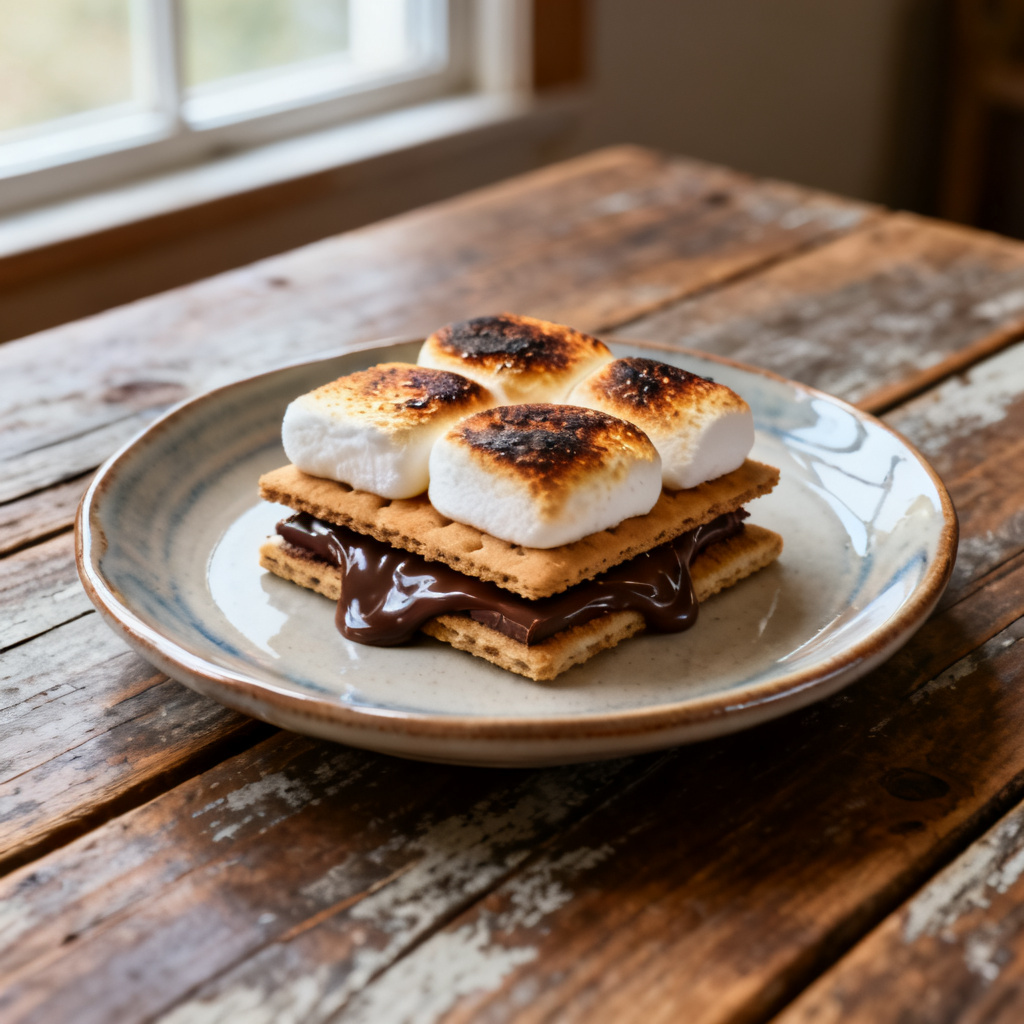 S'mores med pepparkaka
