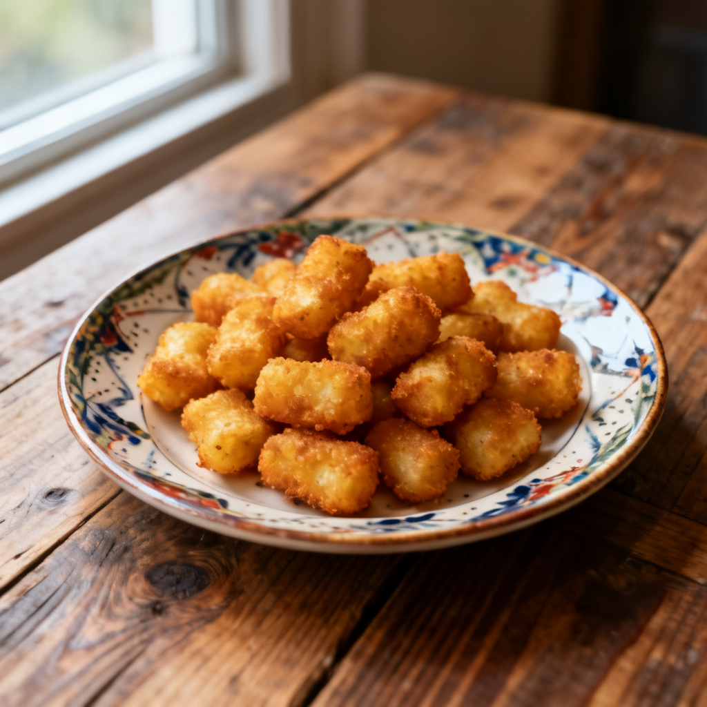 Sötpotatis och morot 'tots'