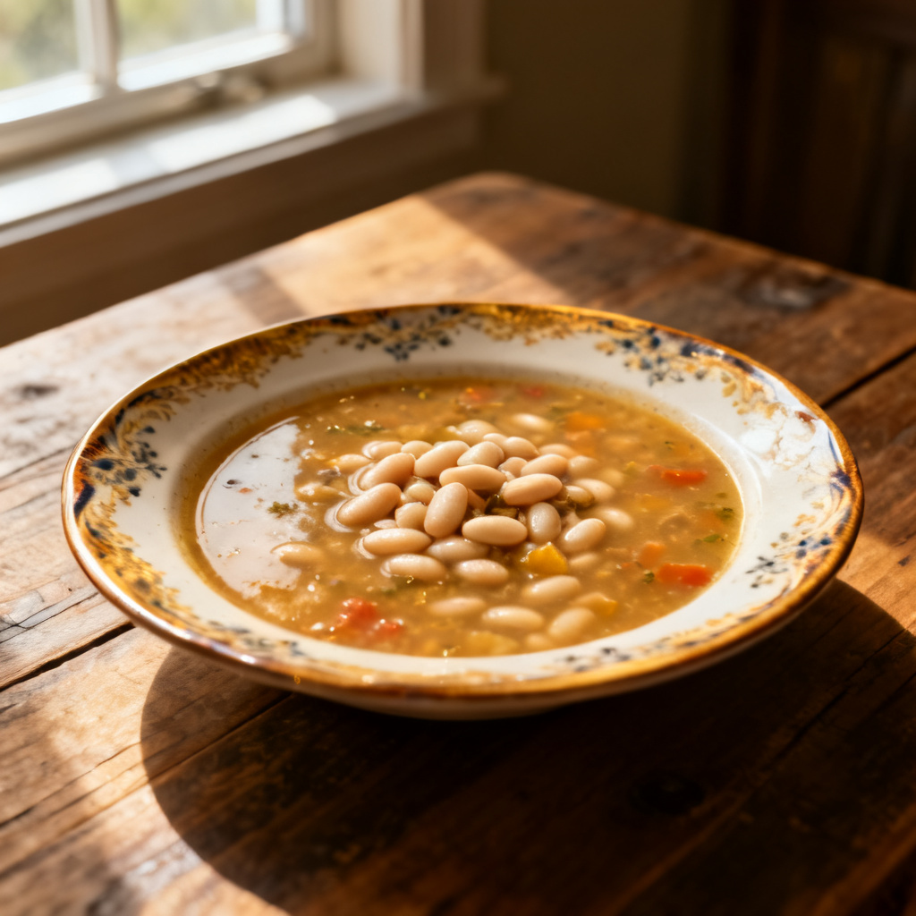 Lemony White Bean Soup