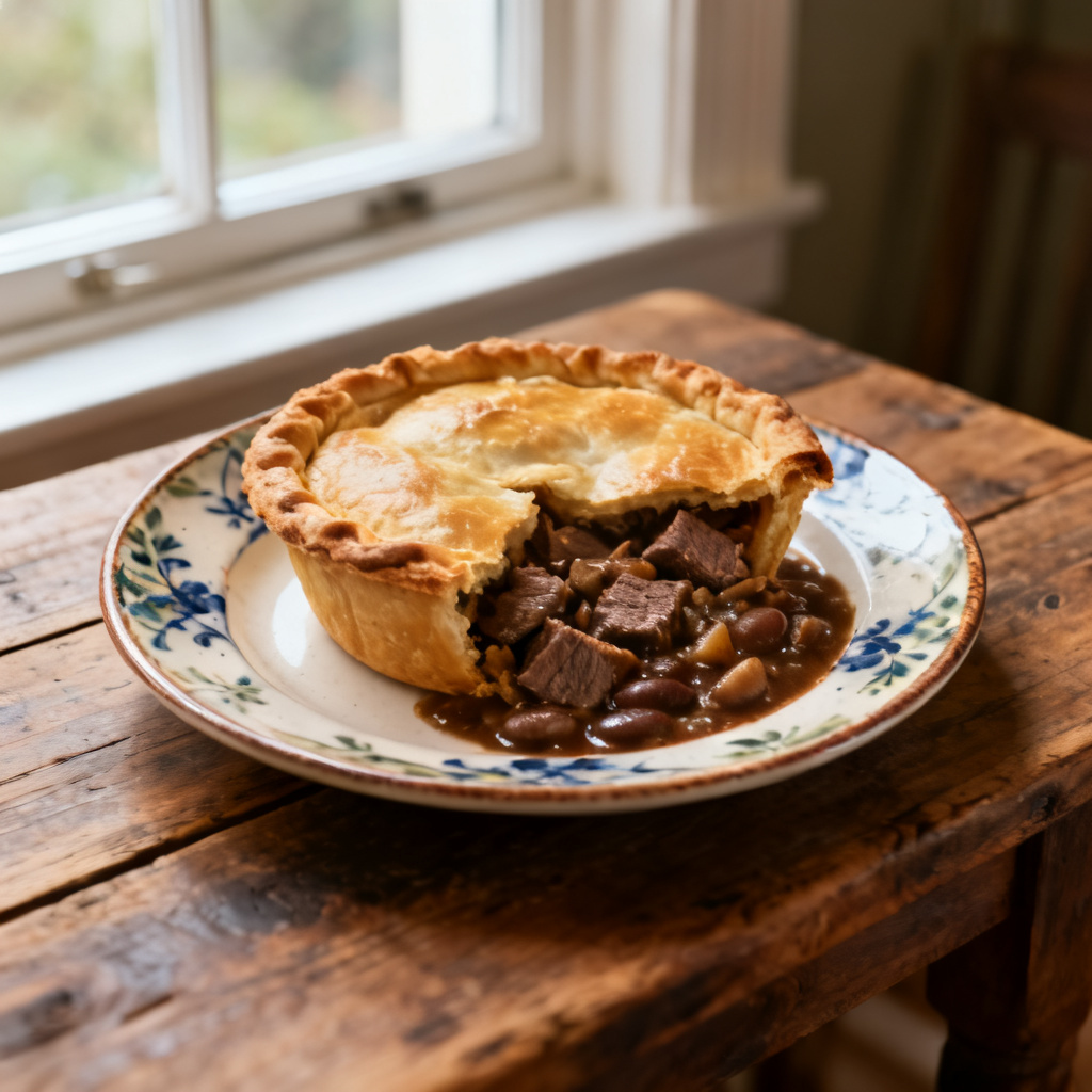 Beef and Oyster Pie