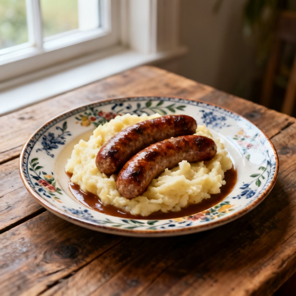 Bangers and mash