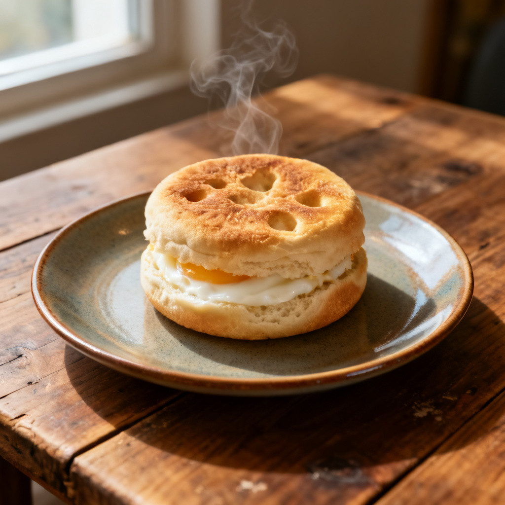Engelsk Muffins Frukostmacka