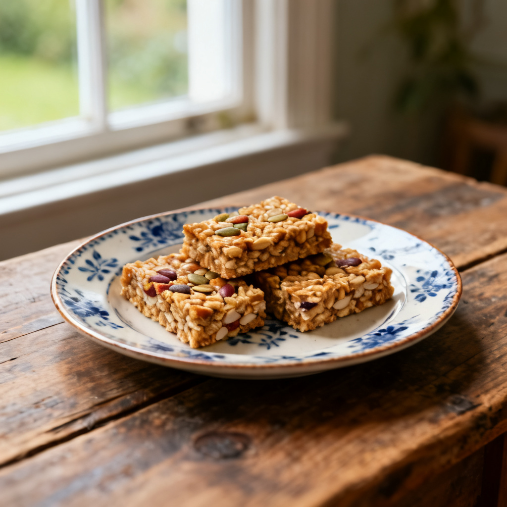 Ginger flapjacks
