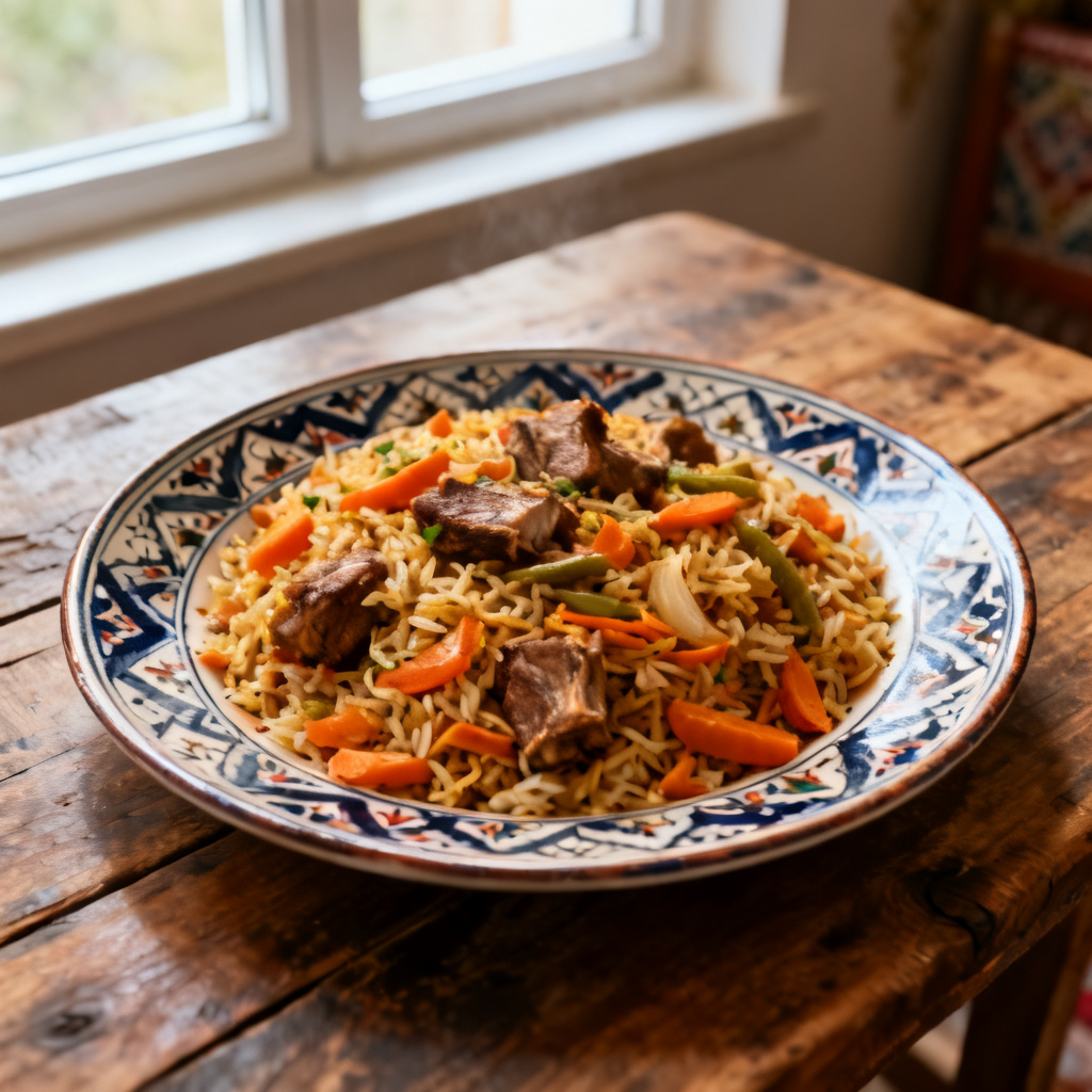 Lamm Pilaf