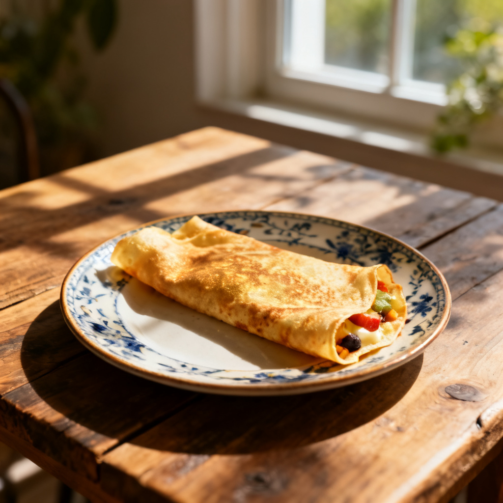Chokladcrêpes med jordgubbar