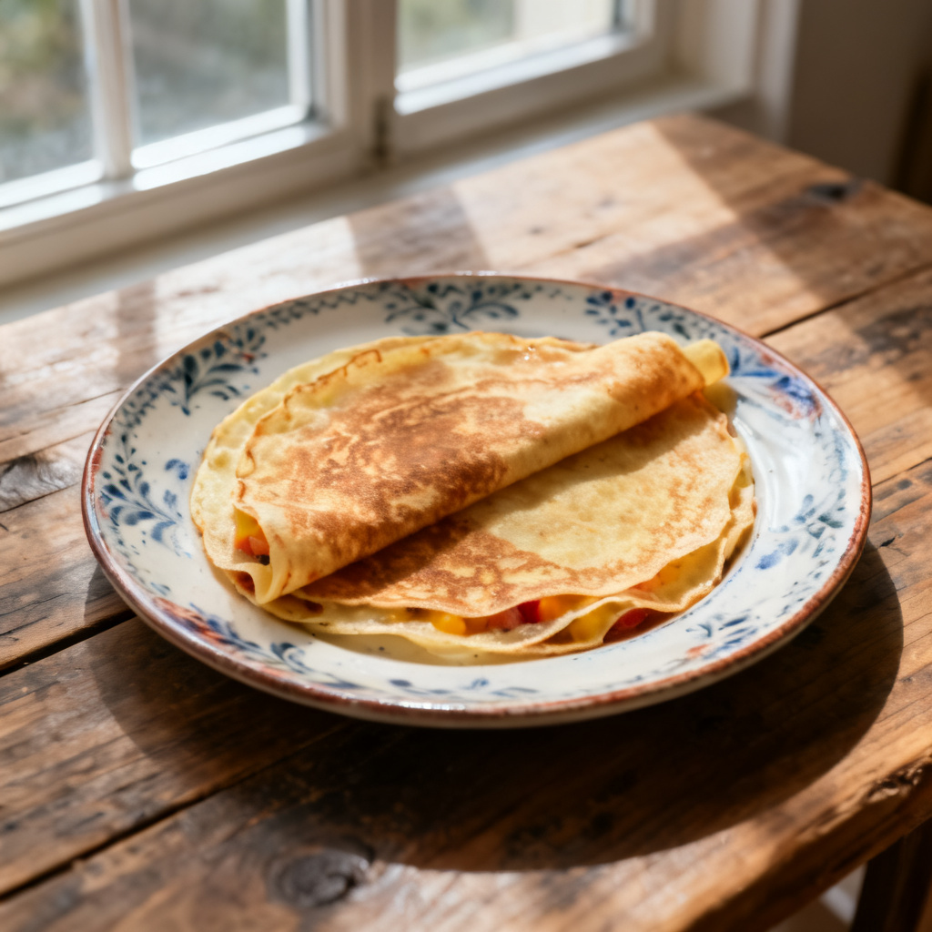 Crêpes med ädelost