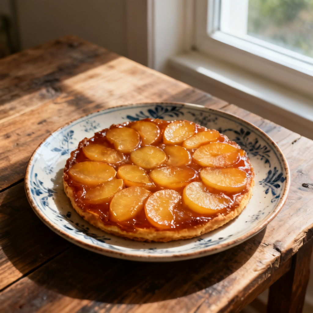 Päron Tarte Tatin