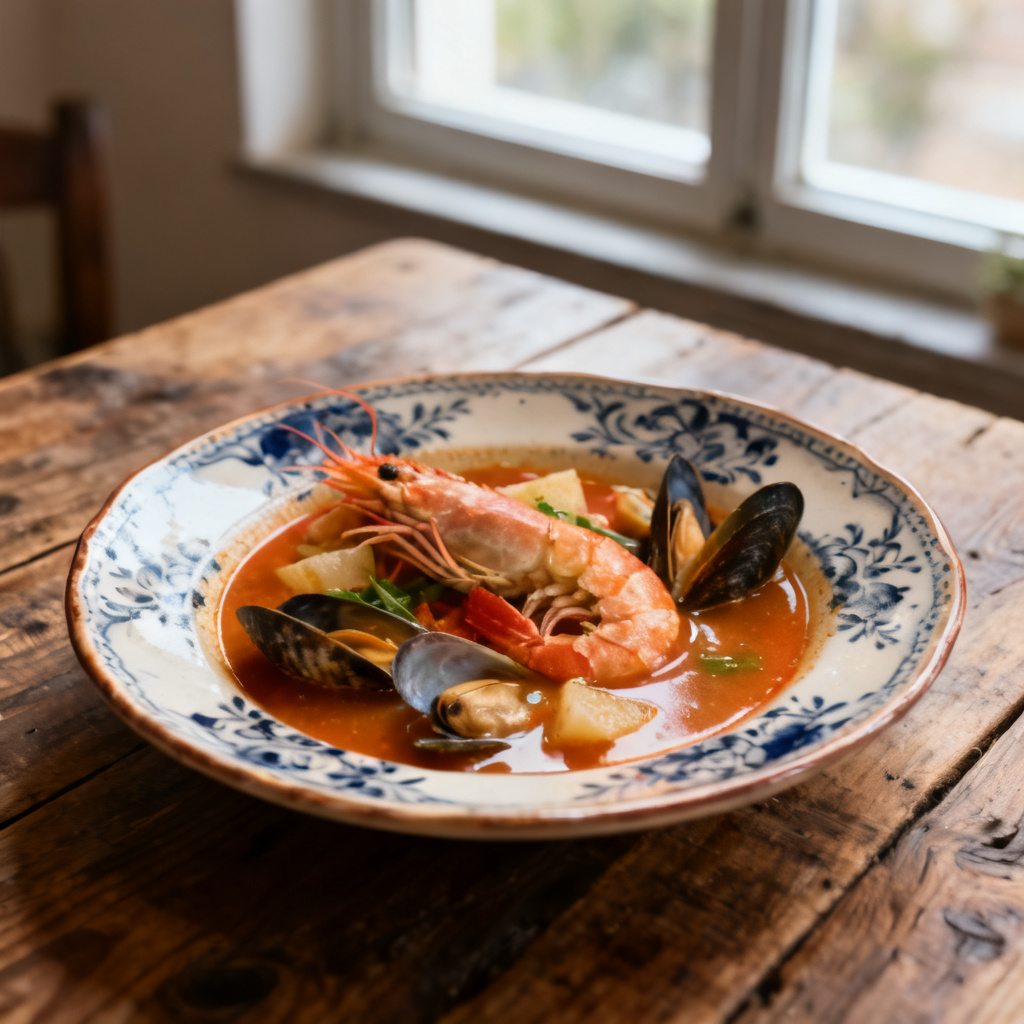 Bouillabaisse med fänkål