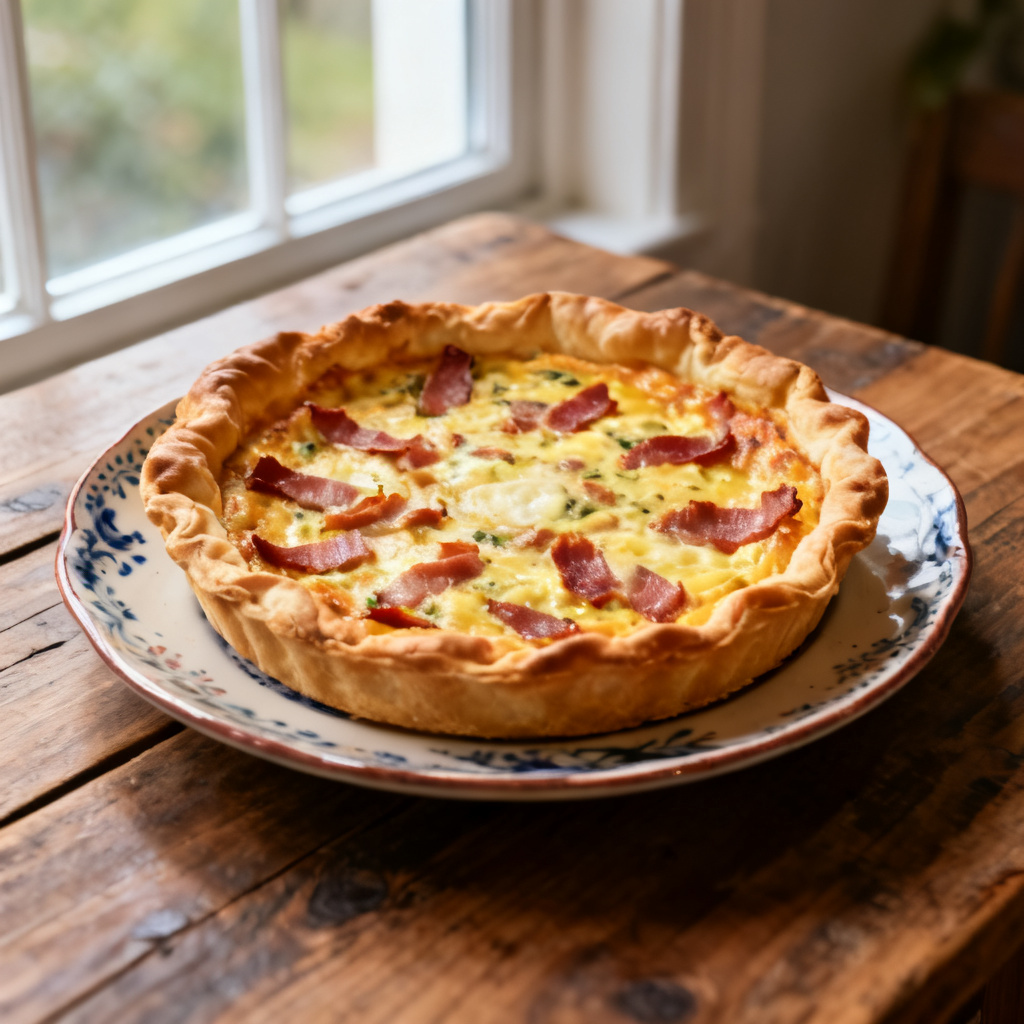 Crustless Quiche Lorraine