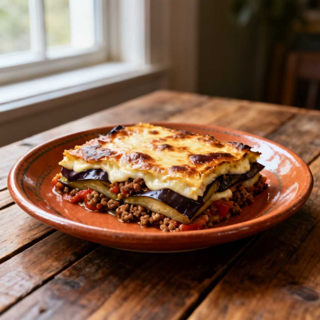 Vegetarisk moussaka