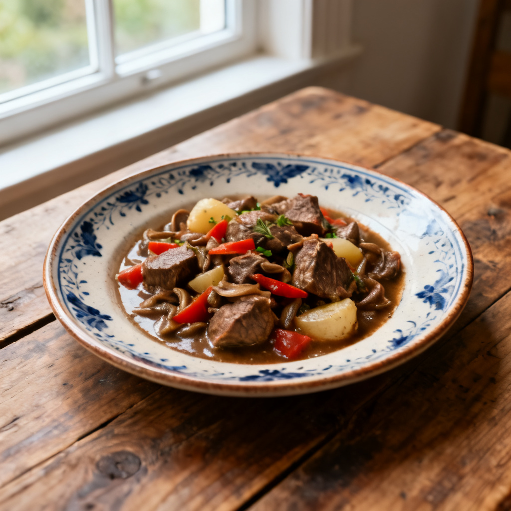 Kalv Stifado – köttgryta