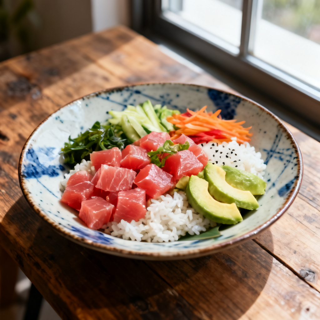 Tofu Poke Bowl