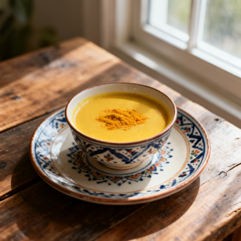 Golden milk smoothie
