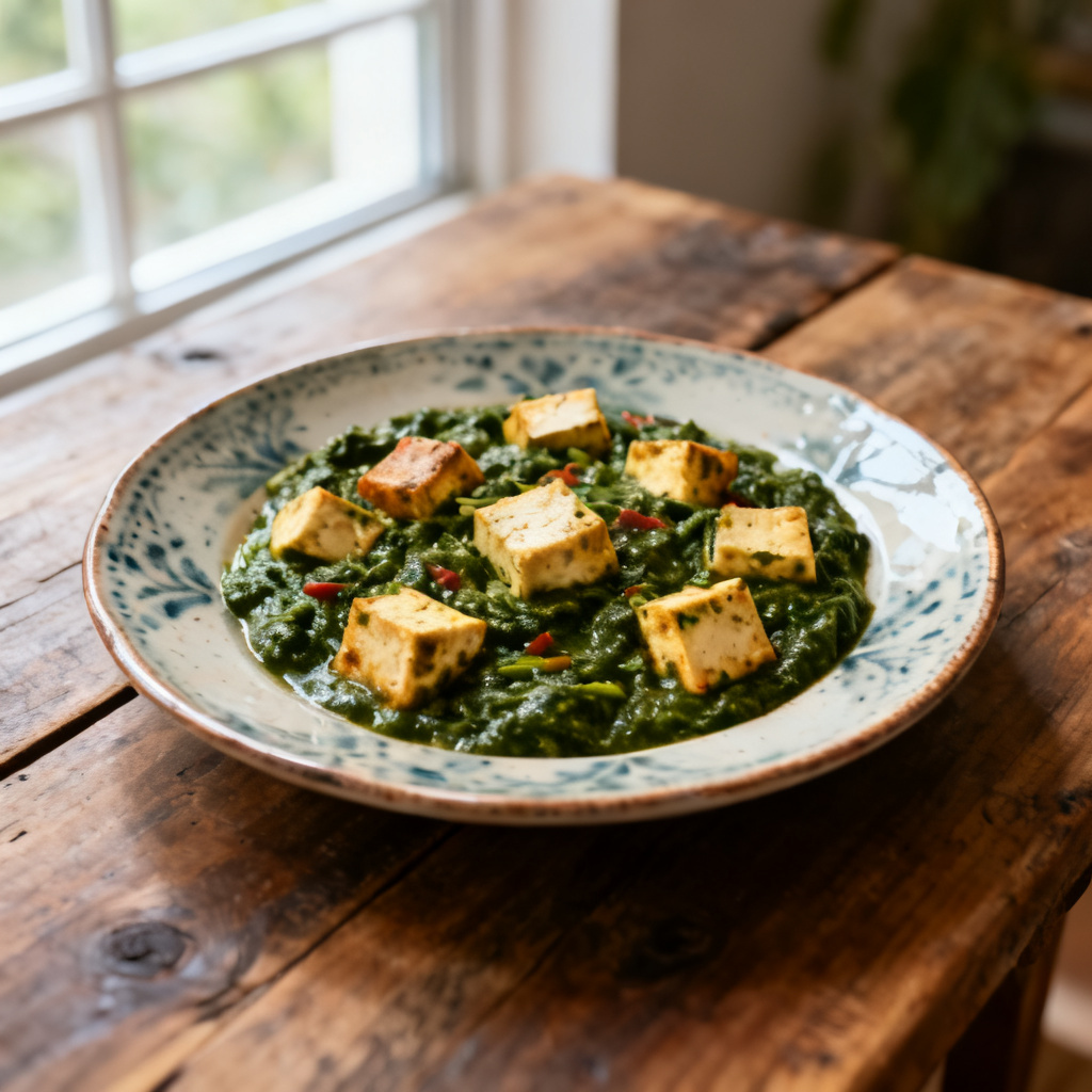 Saag paneer