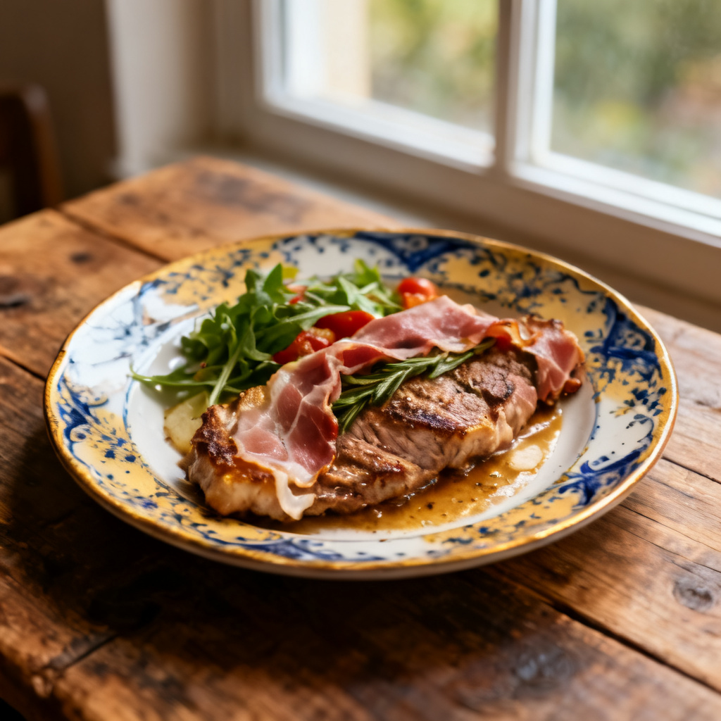 Saltimbocca med salvia