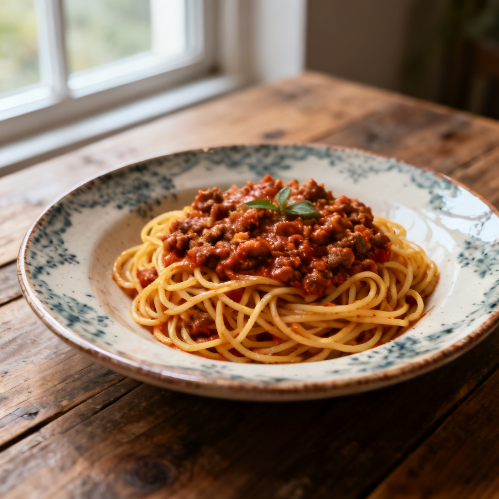 Instant Pot Spaghetti och Köttfärssås