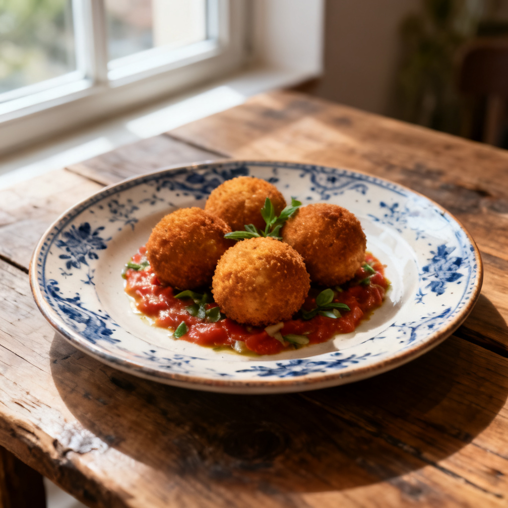 Blomkålsris Arancini