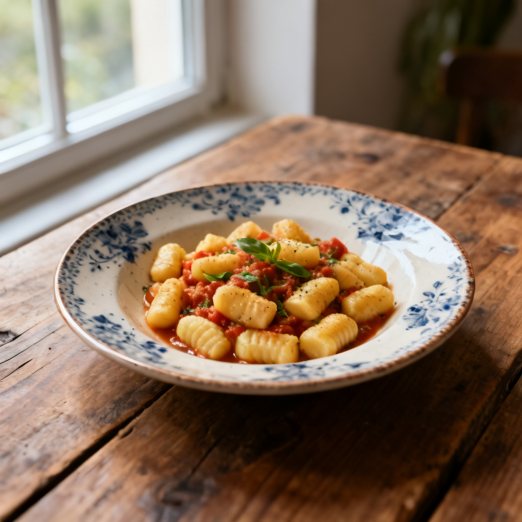Blomkåls Gnocchi