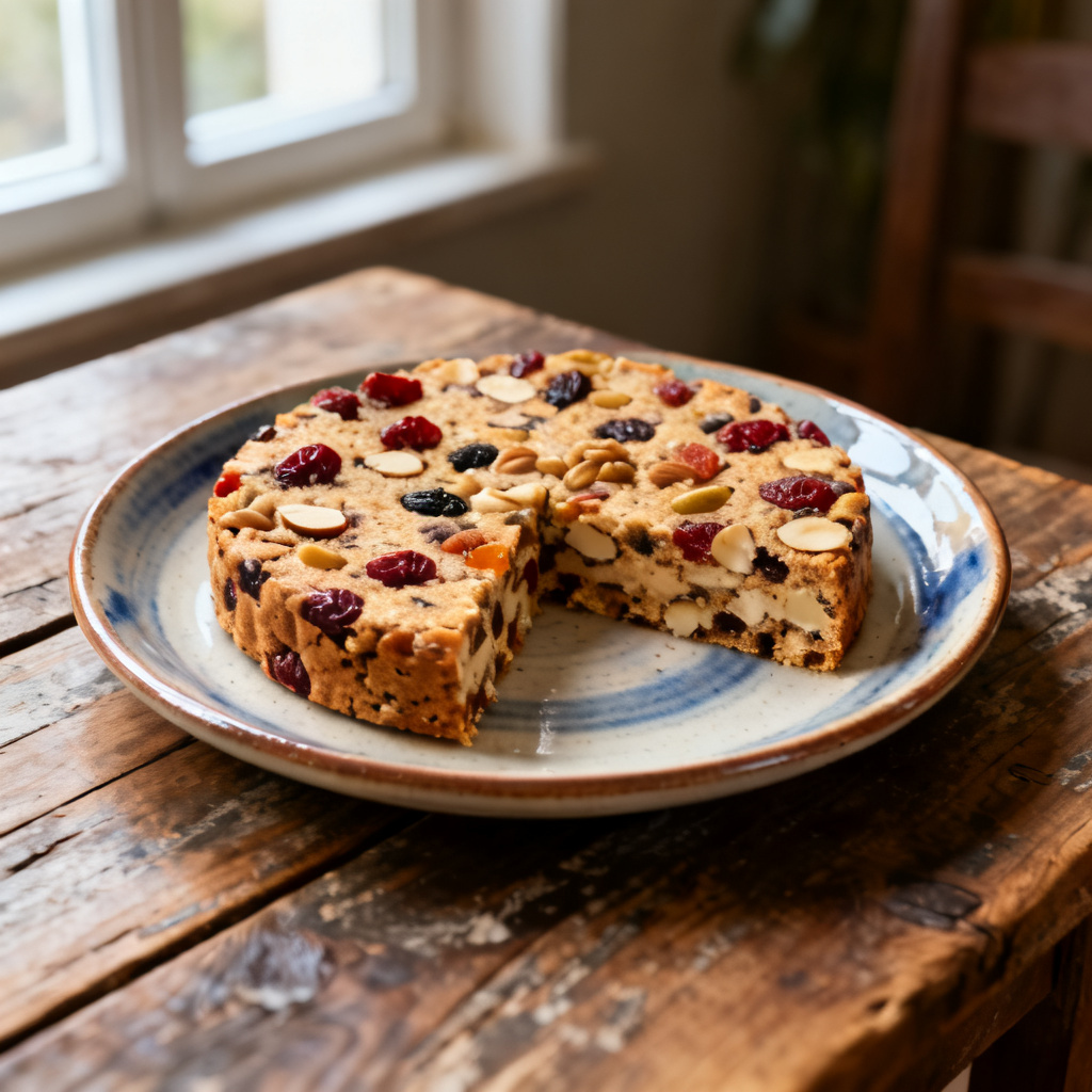Panforte med kaffe och apelsin