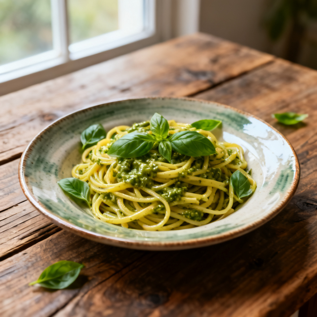Persilja Pesto Pasta med Ärtor