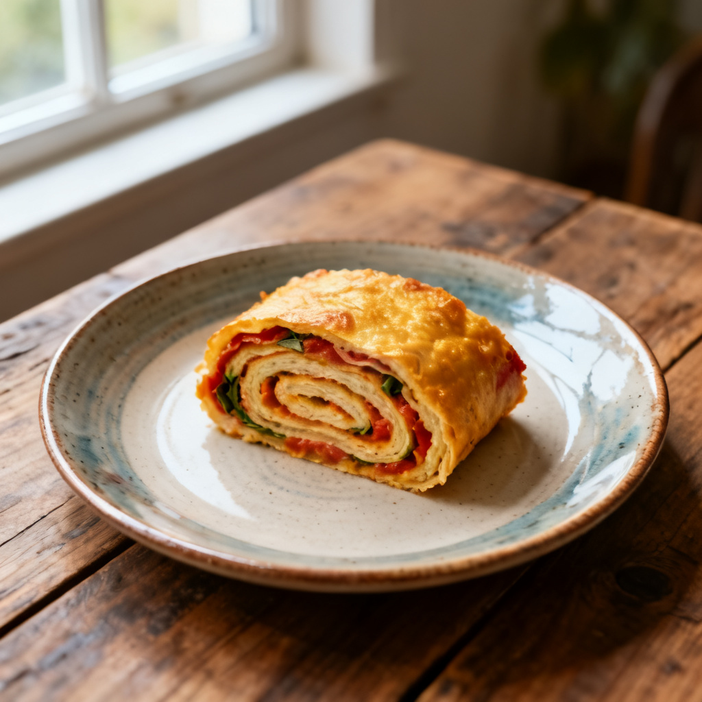 Mushroom & Chestnut Rotolo