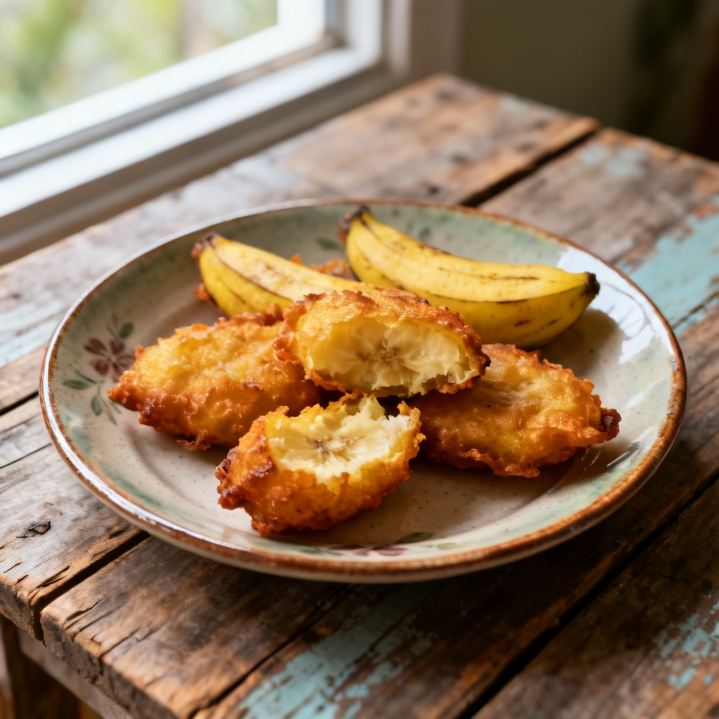 Jamaicanska bananfritter