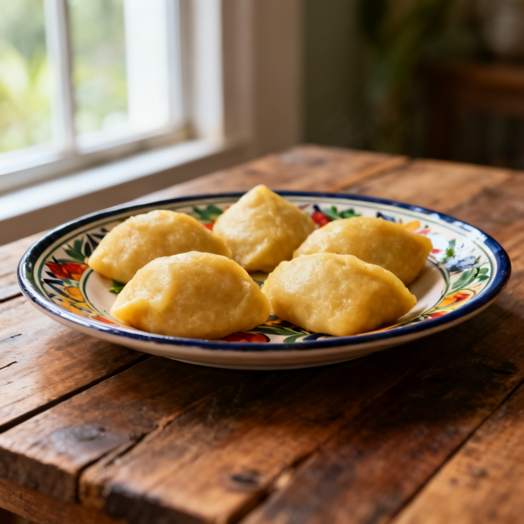 Jamaicanska kokta dumplings