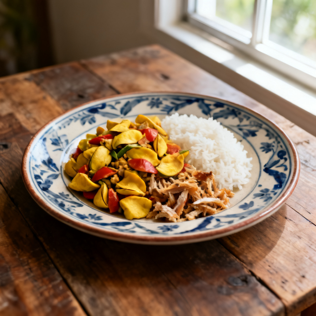 Saltfisk och ackee