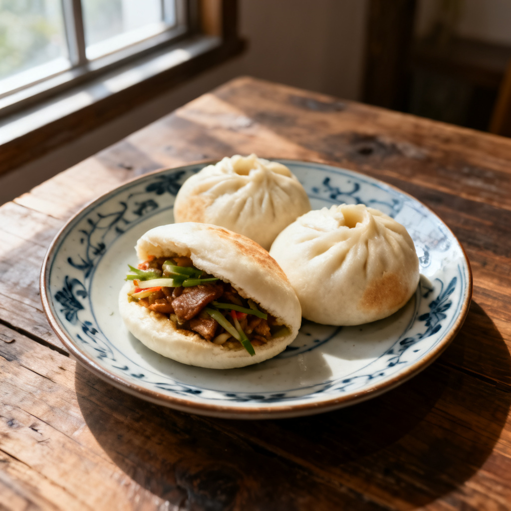 Char Siu Tofu Bao Sliders