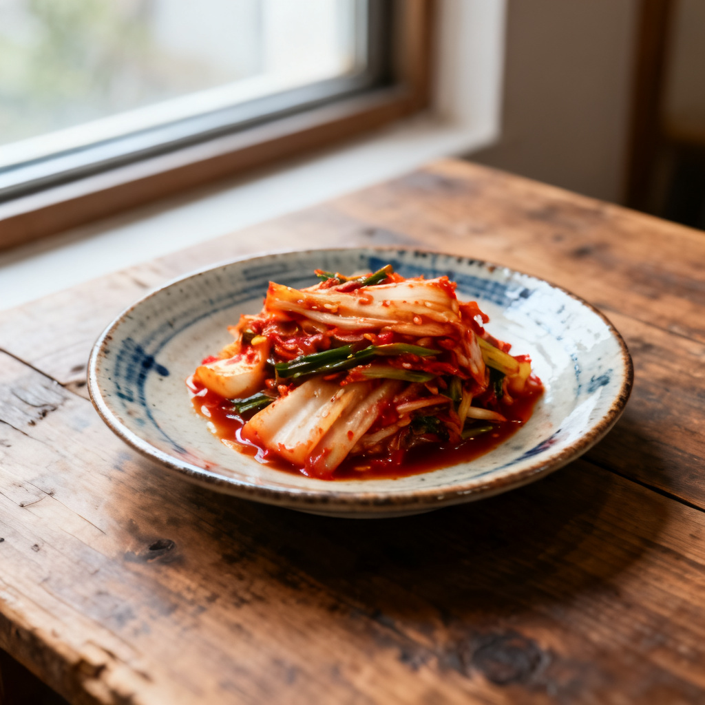 Hemmagjord kimchi