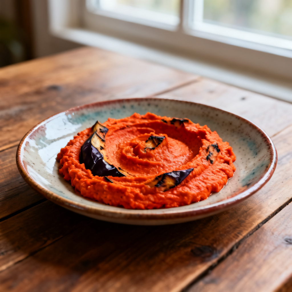 Rökt auberginepuré