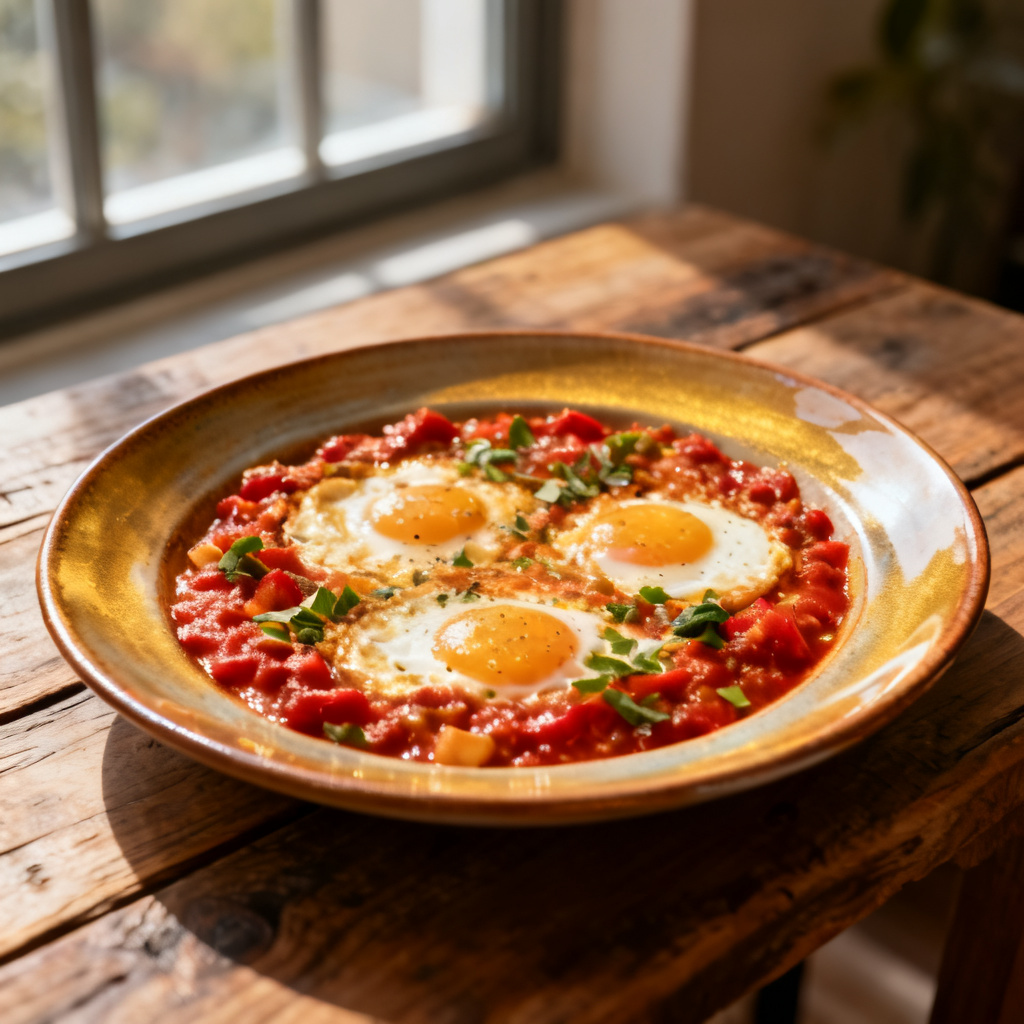 Grön Shakshuka