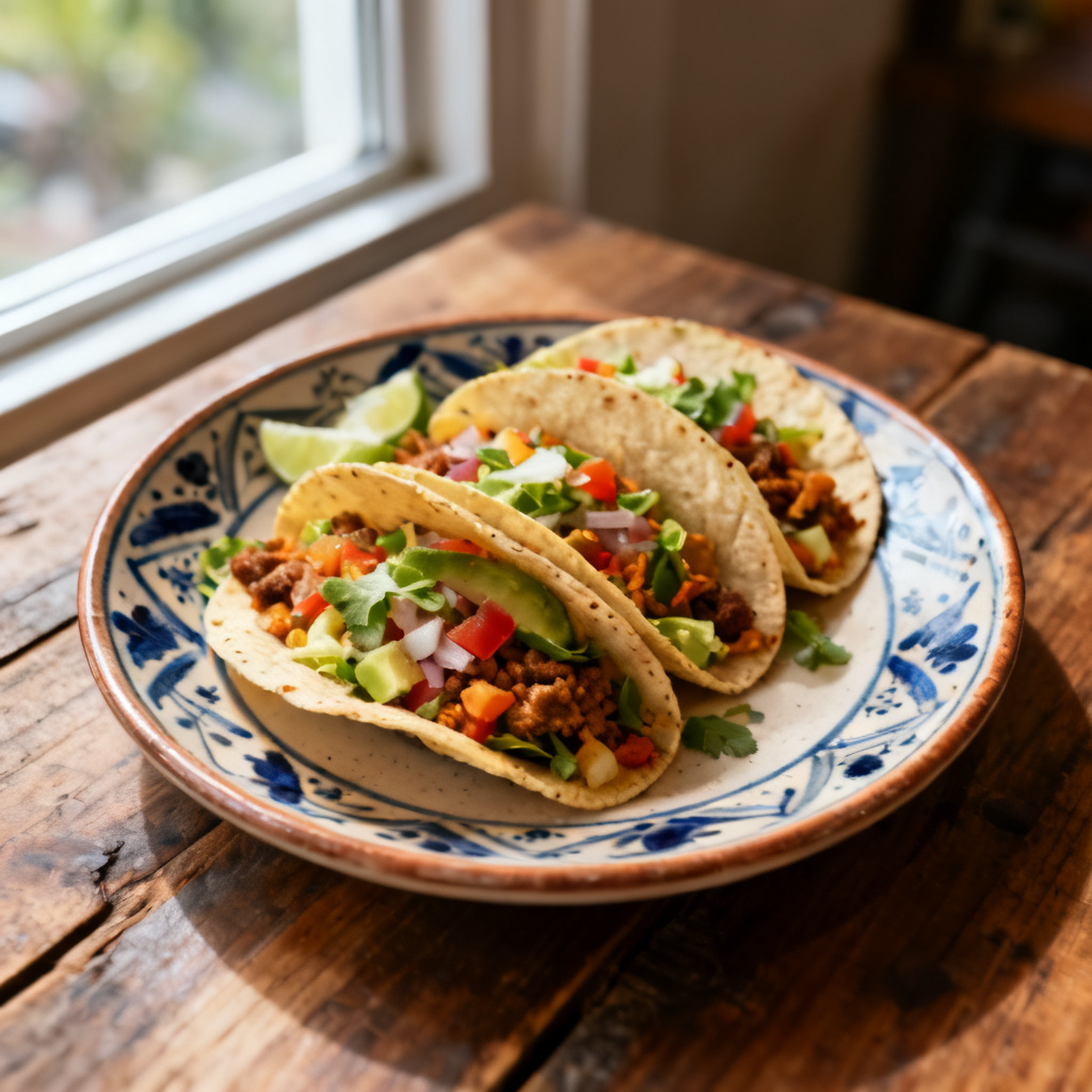 Crock Pot Chicken Baked Tacos