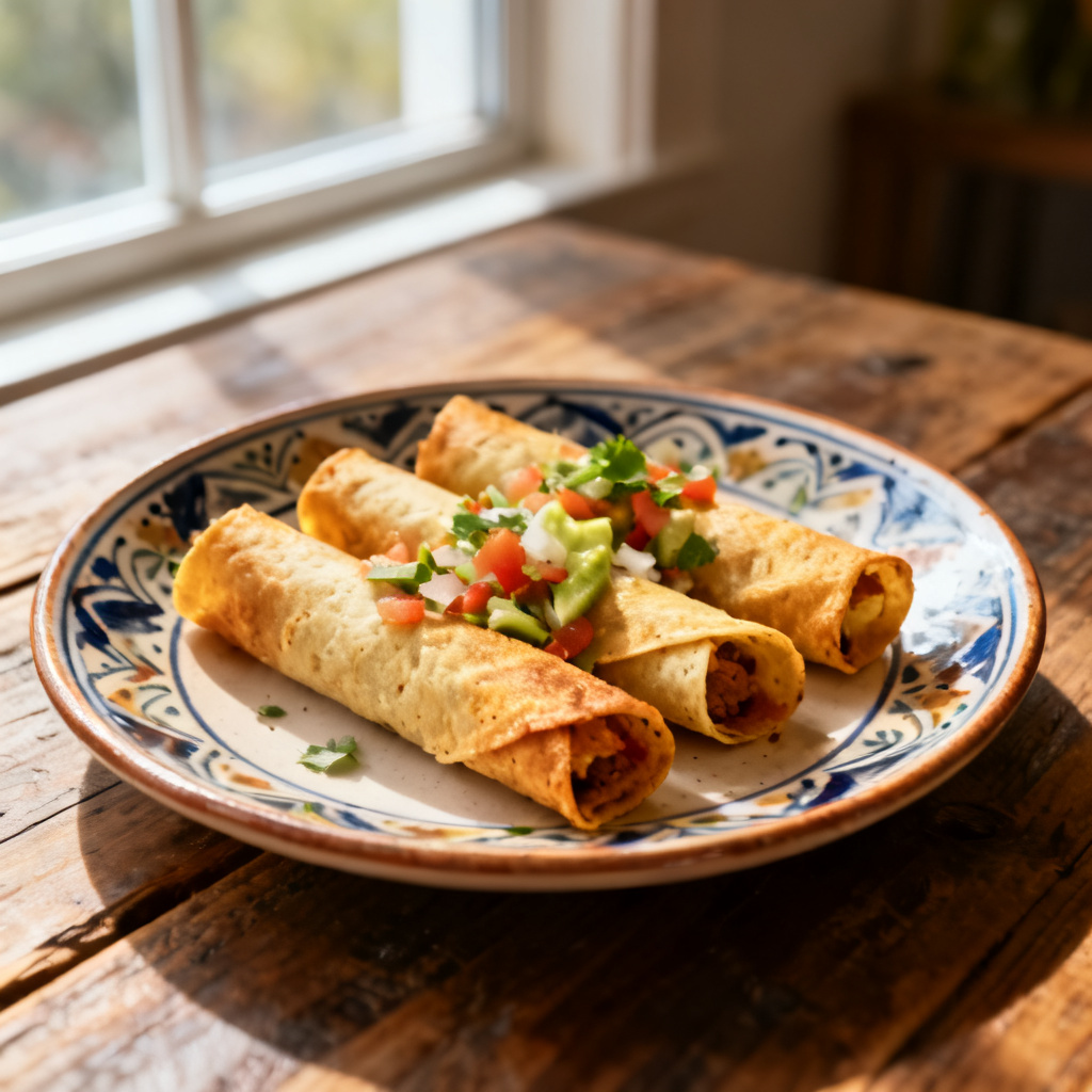 Kycklingtaquitos
