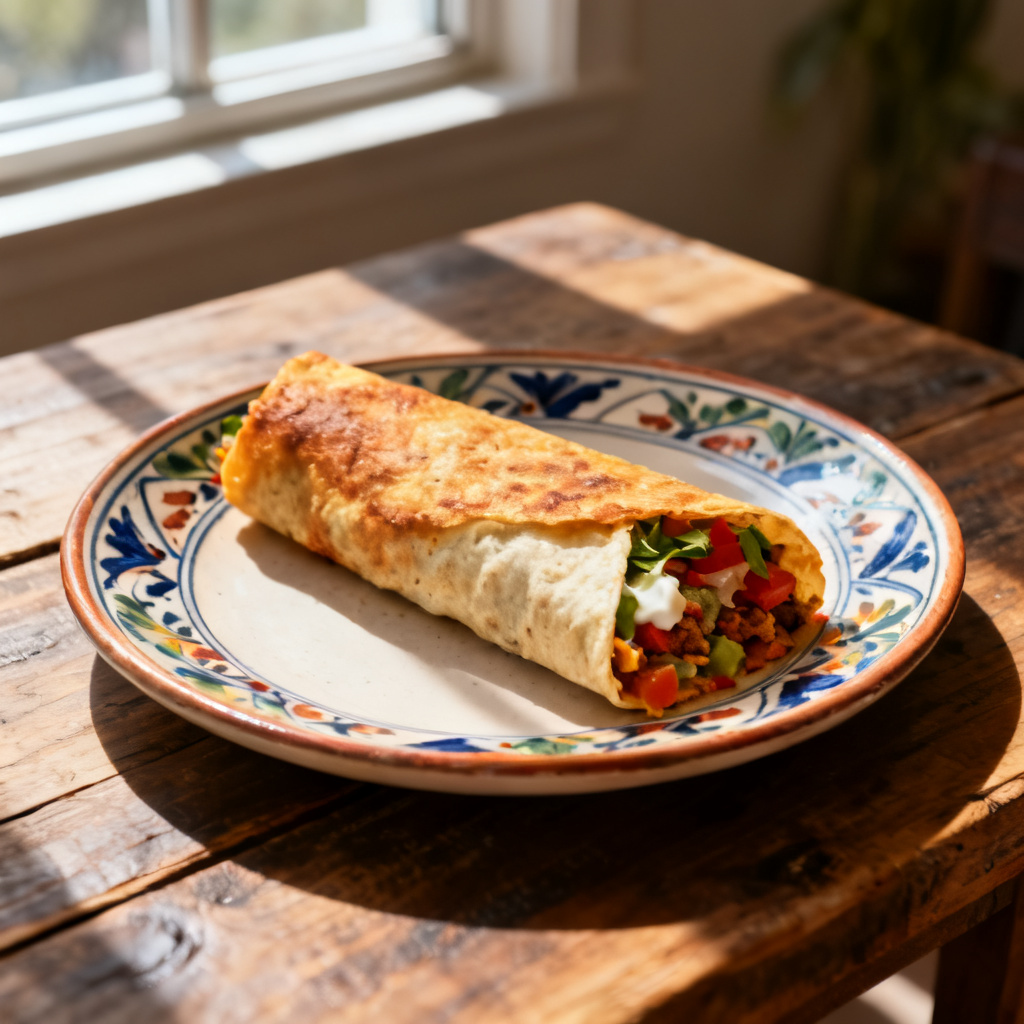 Kyckling Chimichangas