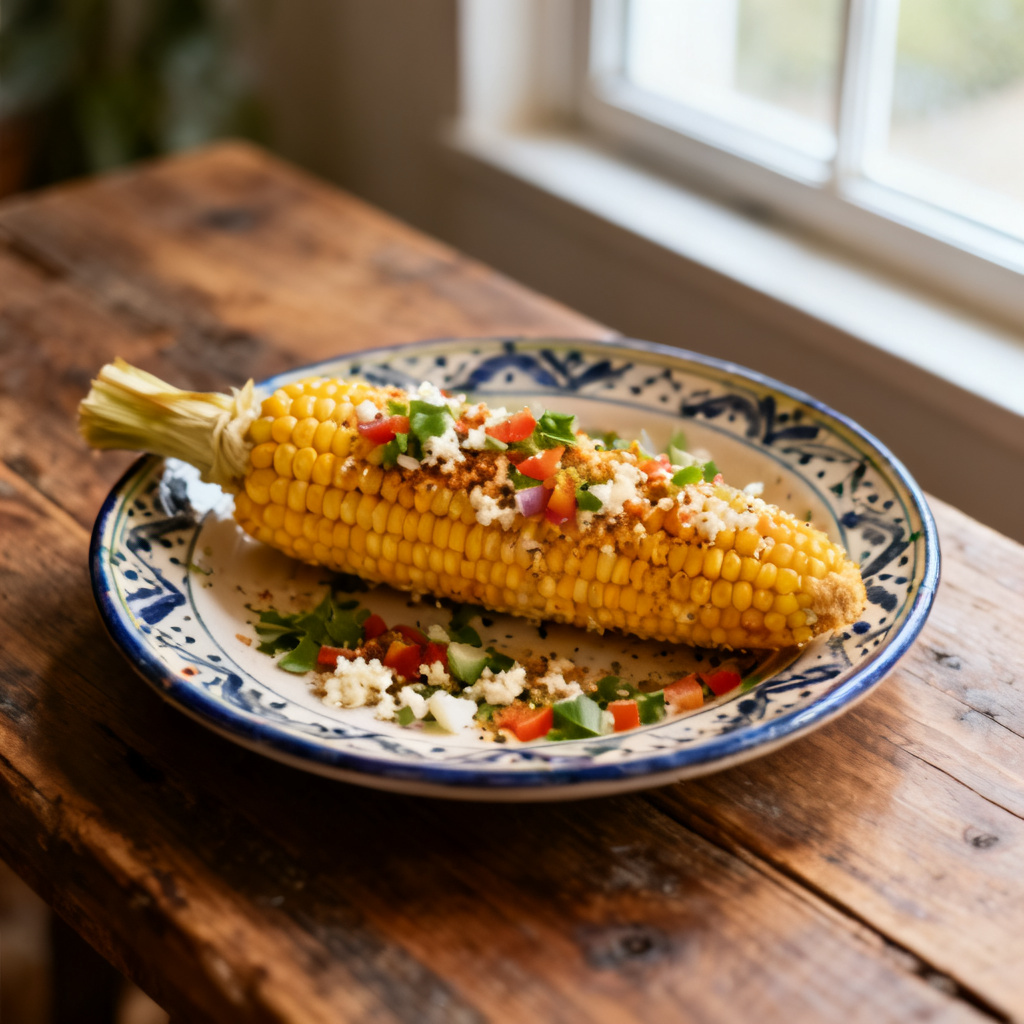 Elote-Style Corn Soup