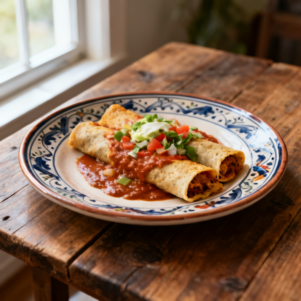 Breakfast Egg White Spinach Enchilada Omelets