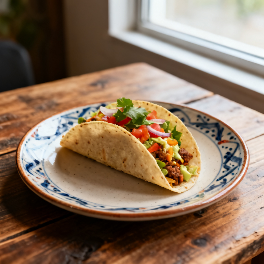 Chicken taco med mangosalsa