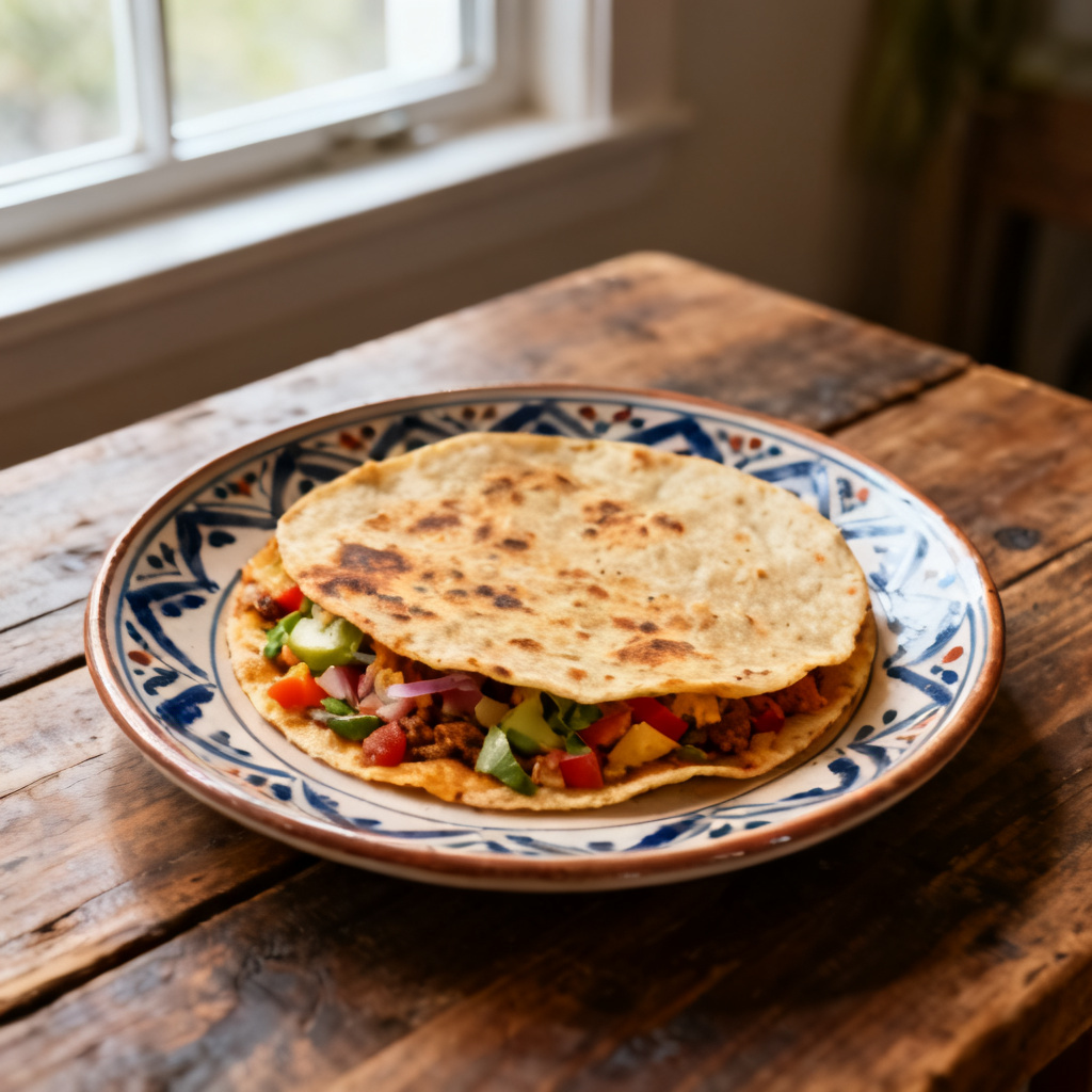 Kryddad tortilla
