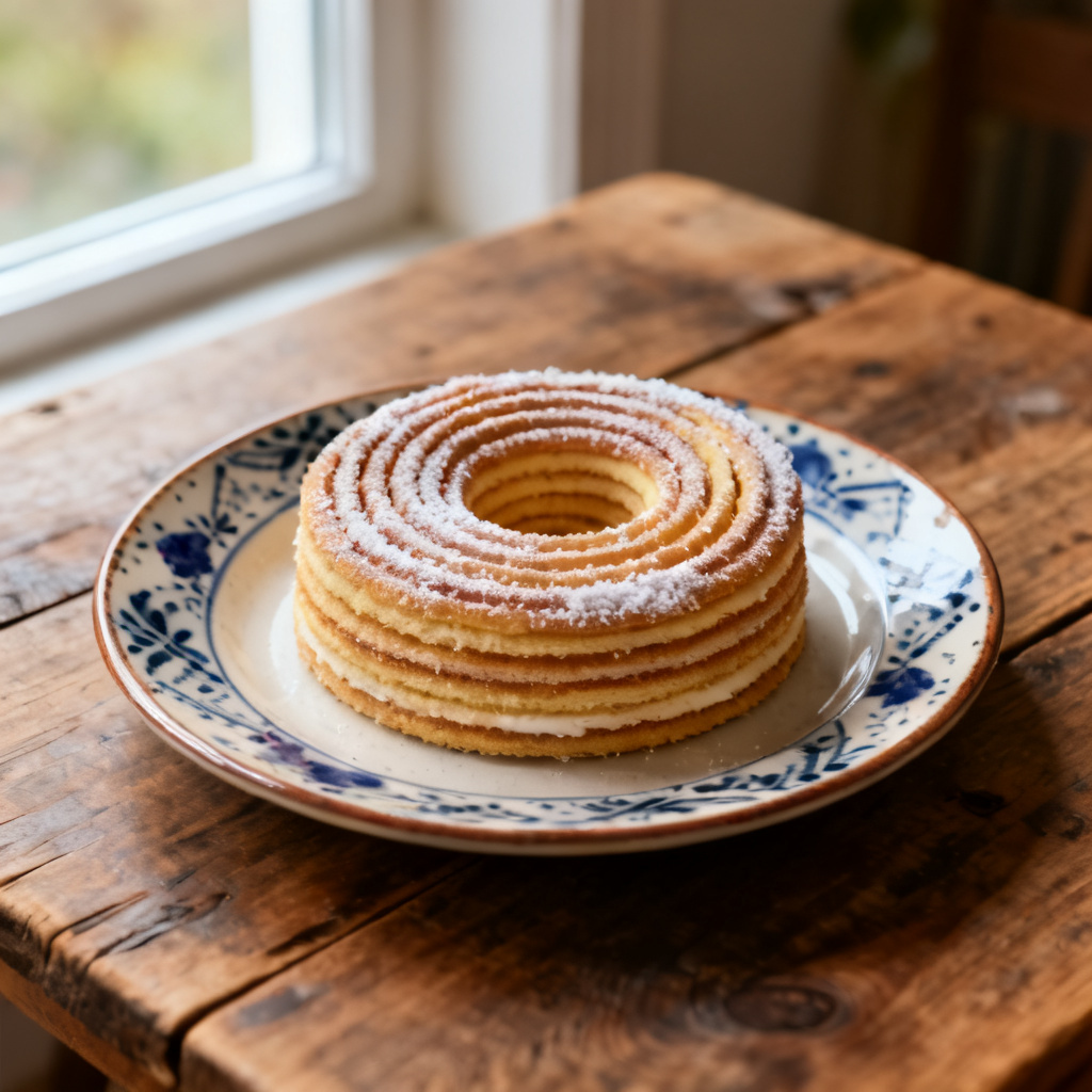 Authentic Norwegian Kransekake