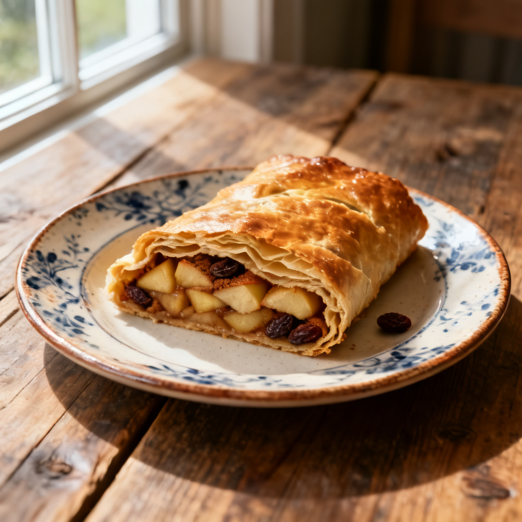 Äppelstrudel
