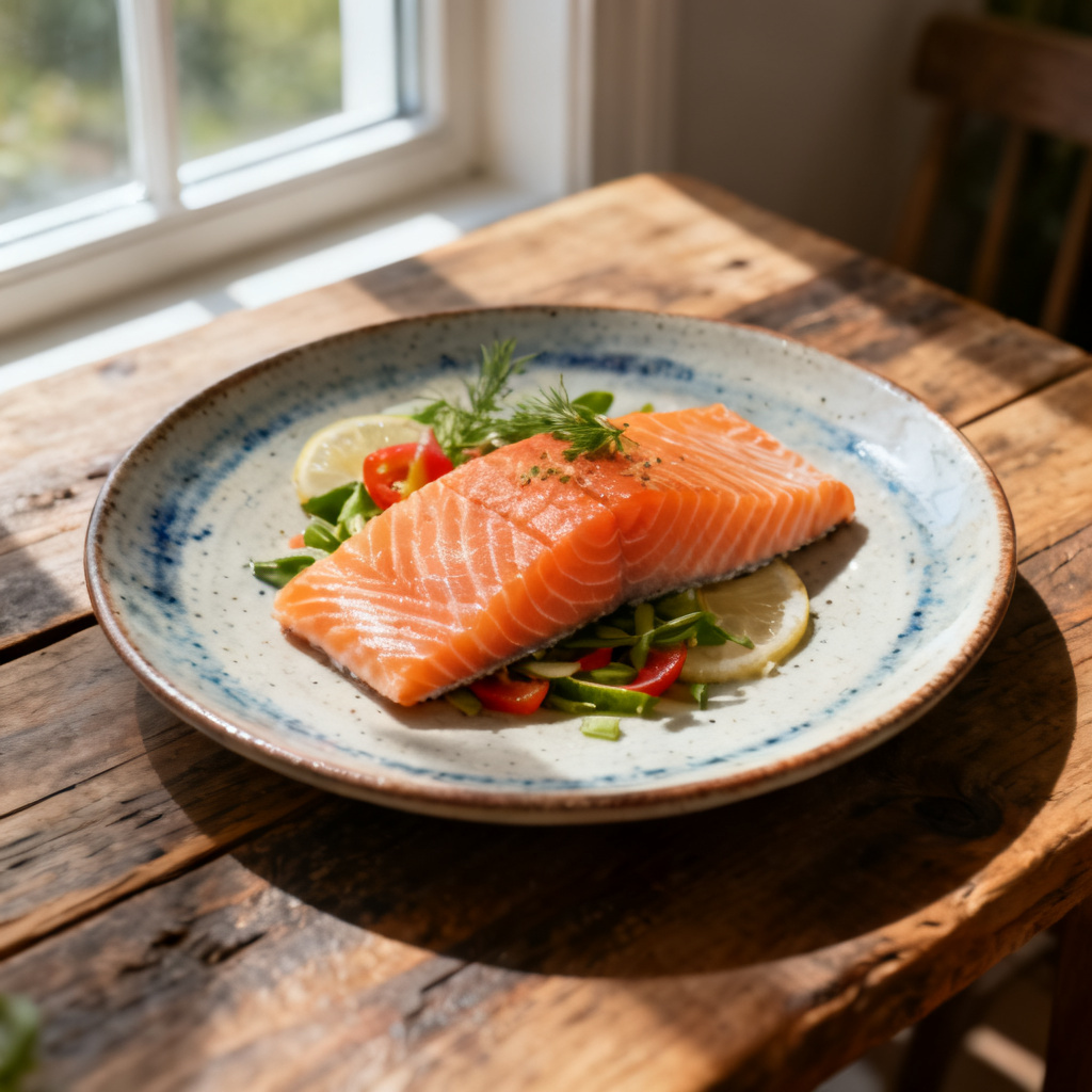 Air Fryer Laxrecept med Lönn-Soja Glaze
